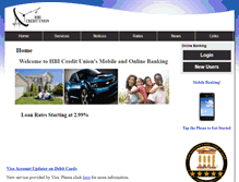 Tablet Screenshot of hbicu.com